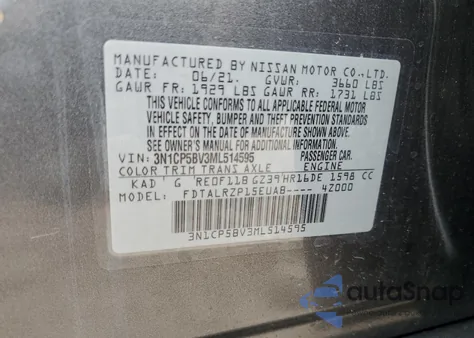 3N1CP5BV3ML514595
